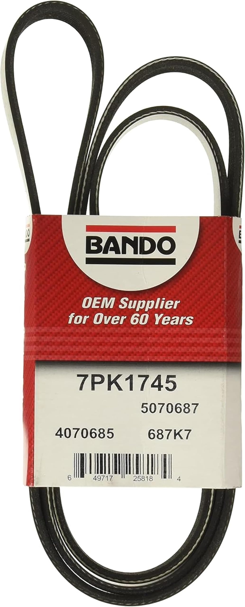 007ban  F245572 | AIR SPRING | Replace 7087 | 1S5-040 | FAS-0726